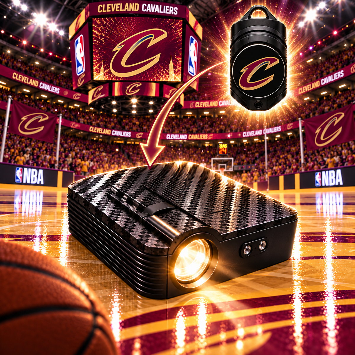 DunkBeam™ Car Door Projector