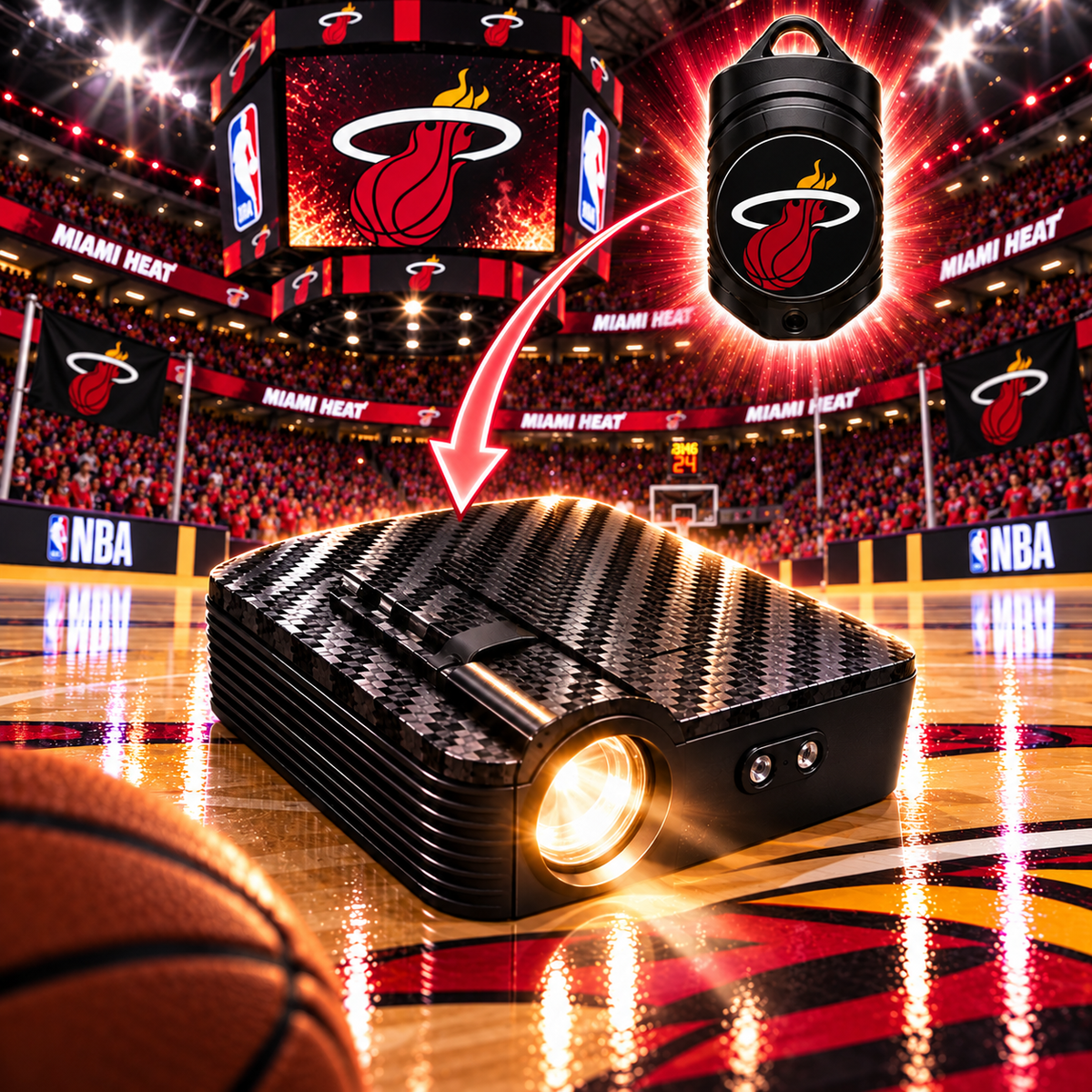 DunkBeam™ Car Door Projector
